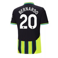 Camiseta Manchester City Bernardo Silva #20 Segunda Equipación Replica 2024-25 mangas cortas